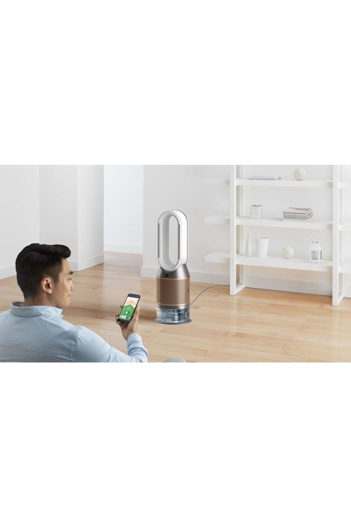 Purifier Humidify+Cool Formaldehyde Hepa ve Karbon Filtreli İyonizer Hava Temizleyici Gri