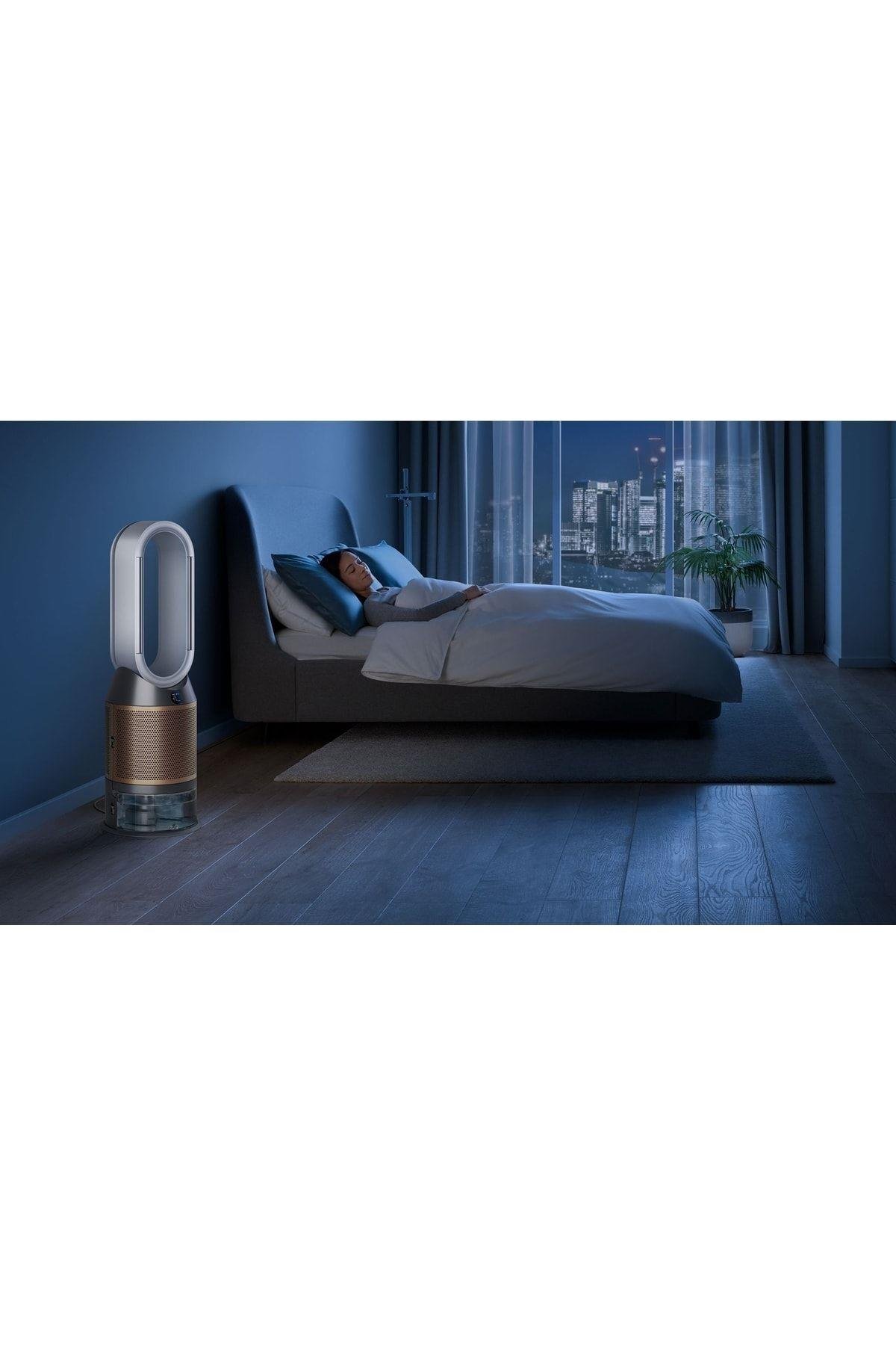 Purifier Humidify+Cool Formaldehyde Hepa ve Karbon Filtreli İyonizer Hava Temizleyici Gri
