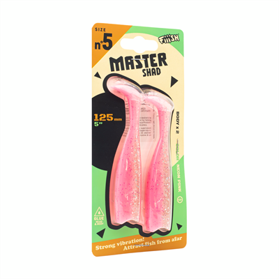 Fiiish MS125/5 MS4556 2x Gövde Neon Pink
