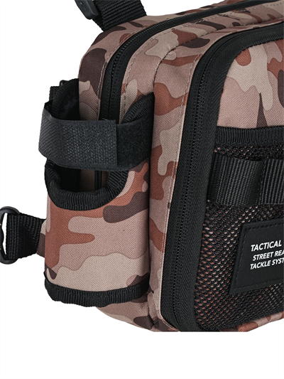 Fujin Aji Vest Tactical Brown Camo Balıkçı Çantası
