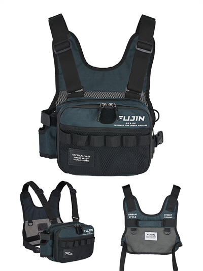 Fujin Aji Vest Tactical Indigo Balıkçı Çantası