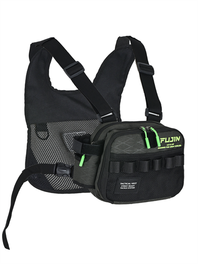 Fujin Aji Vest Tactical Khaki Balıkçı Çantası