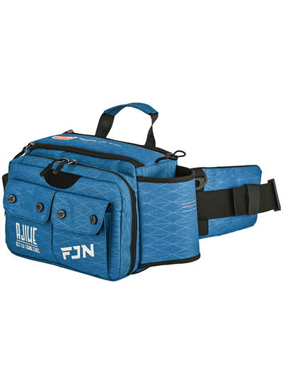 Fujin Ajime Bel Çantası Indigo - Balıkçı Çantası