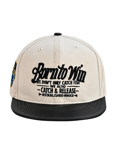 Fujin BTW Leather Visor Şapka Dirty White