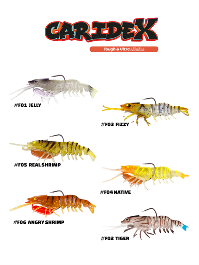 Fujin Caridex 65mm 6.3gr Silikon Karides