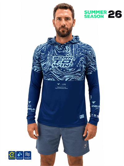 Fujin Pro Angler S26 Hooded Izohips Blue Mint