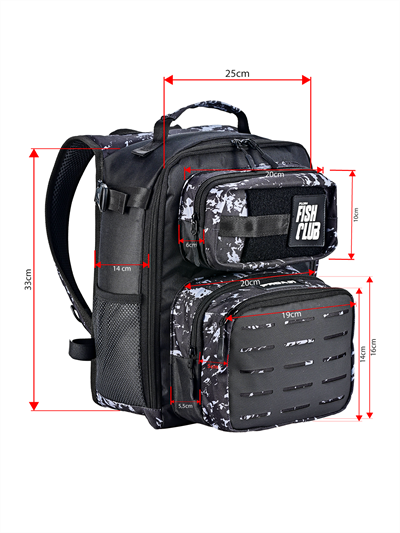 Fujin ProAji Back Pack Brown Camo Balıkçı Sırt Çantası