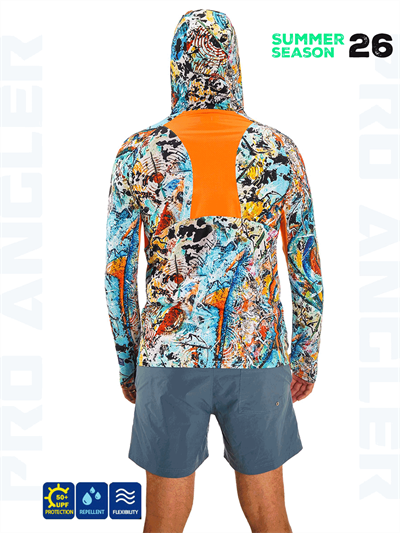 Fujin Rolla S26 Buff&Hoodie Makai Orange