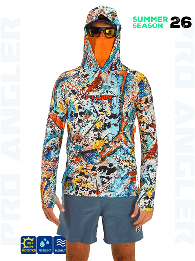 Fujin Rolla S26 Buff&Hoodie Makai Orange