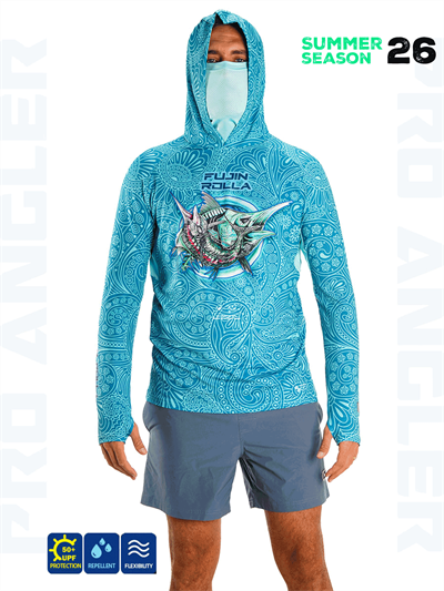 Fujin Rolla S26 Buff&Hoodie Swordfish Mint