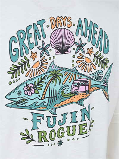Fujin S26 Hawaii T-Shirt Ecru