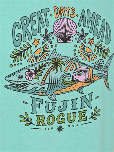 Fujin S26 Hawaii T-Shirt Mint