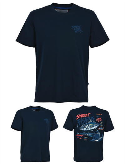 Fujin S26 Street Fishing T-Shirt Dark Navy
