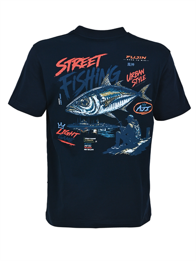 Fujin S26 Street Fishing T-Shirt Dark Navy
