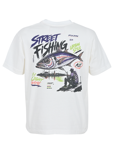 Fujin S26 Street Fishing T-Shirt Ecru