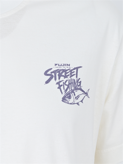 Fujin S26 Street Fishing T-Shirt Ecru