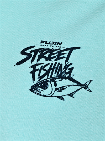 Fujin S26 Street Fishing T-Shirt Turquoise