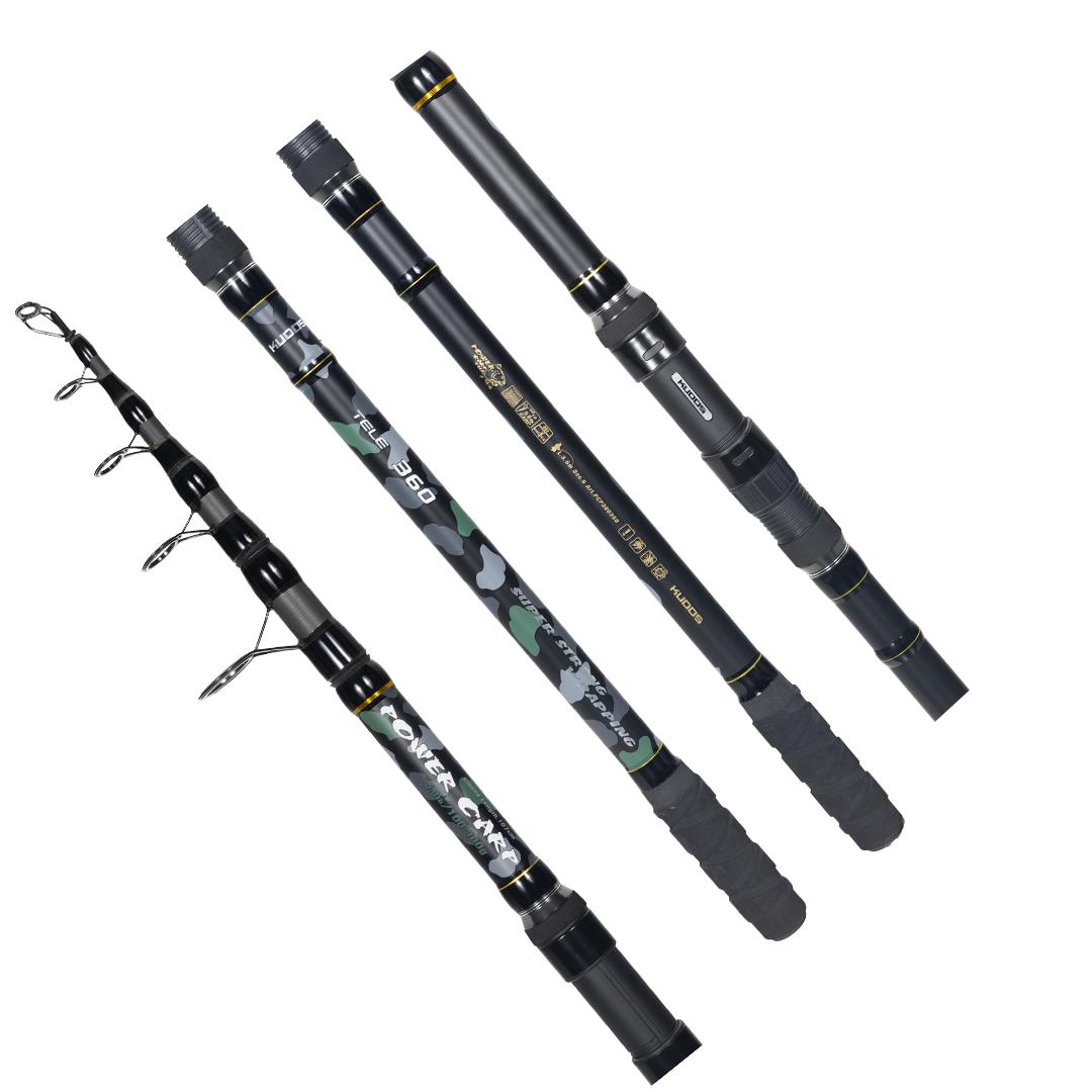 KUDOS POWER CARP 3.90M, 5 LBS, 100-300GR, TELE KAMIŞ