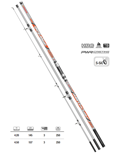 Trabucco Oceanic Master Surf 420cm Surf olta Kamışı