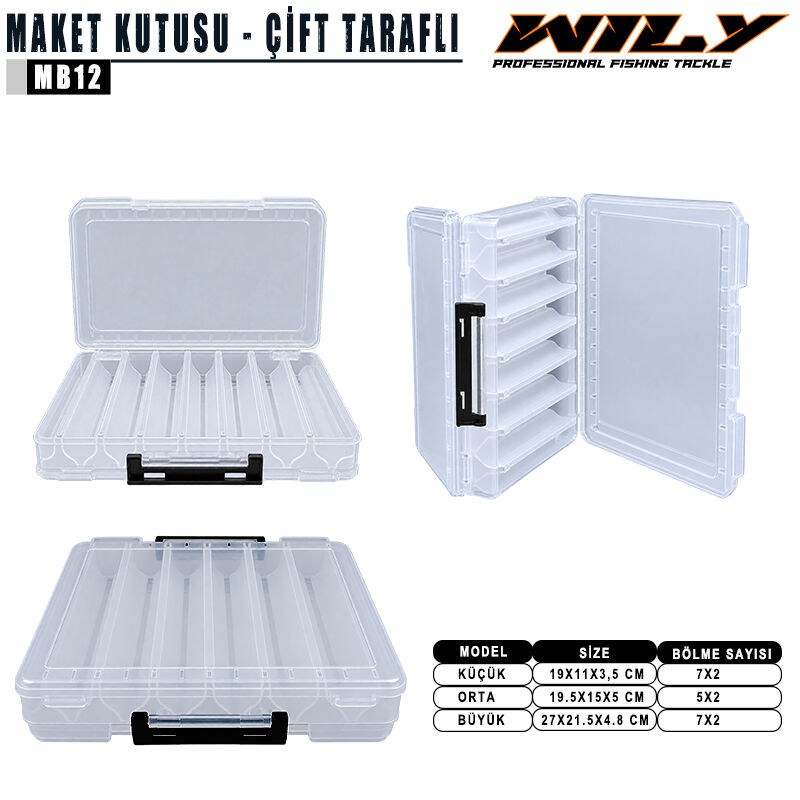 Wily Maket Kutusu-Çift Taraflı - Wily