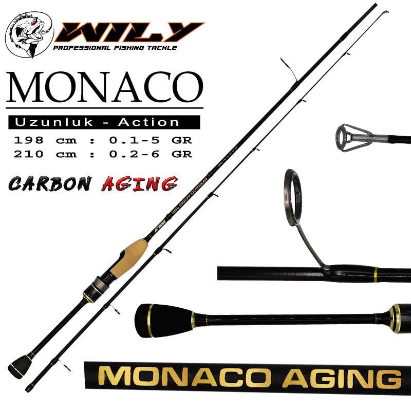 Wily Monaco Aging Kamışı 210 CM 0,1-5 GR - Wily