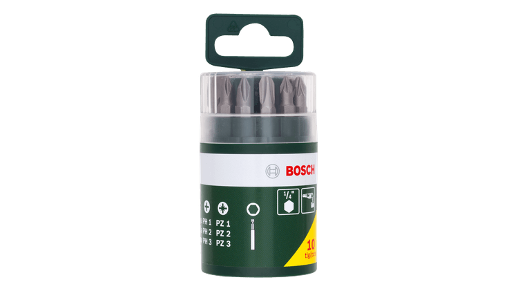 BOSCHBosch DIY-P 10 ParçaVidalama Ucu SetiPH+PZ+TBosch DIY-P 10 ParçaVidalama Ucu SetiPH+PZ+TBosch DIY-P 10 ParçaVidalama Ucu SetiPH+PZ+T