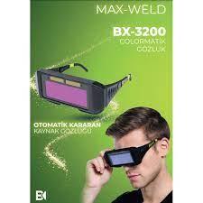 Baymax Bx3200 Otomatik Kararan Kolormatik Kaynak Gözlüğü