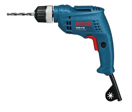 Bosch GBM 6 RE-Profesyonel 350 Watt Elektrikli Darbesiz Matkap