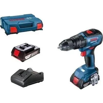 Bosch GSB 18V-50 2x5 Ah Akülü Darbeli Vidalama Makinesi