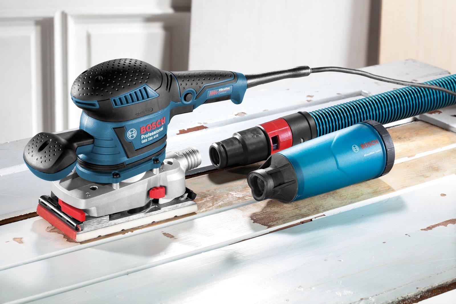 Bosch GSS 230 AVE Profesyonel 300 Watt Titreşimli Zımpara