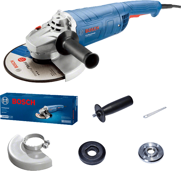 Bosch Gws 2200-230 P Professional Büyük Avuç Taşlama Makine - 06018F4100