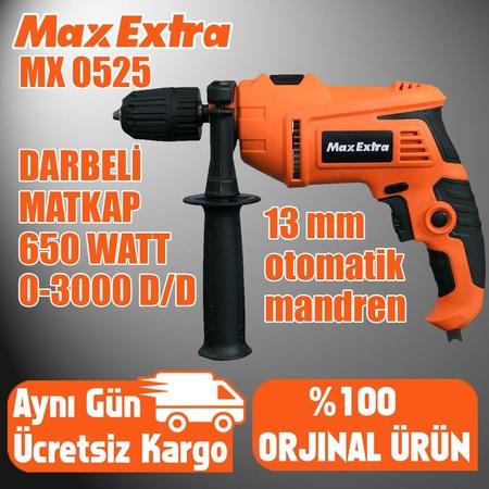 MAX-EXTRAMax Extra MX0525 Darbeli Matkap 13 mmMax Extra MX0525 Darbeli Matkap 13 mmMax Extra MX0525 Darbeli Matkap 13 mm