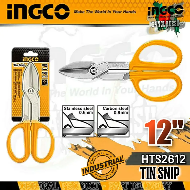 İNGCO 300 MM ENDÜSTRİYEL SAÇ KESME MAKASI HTS2612