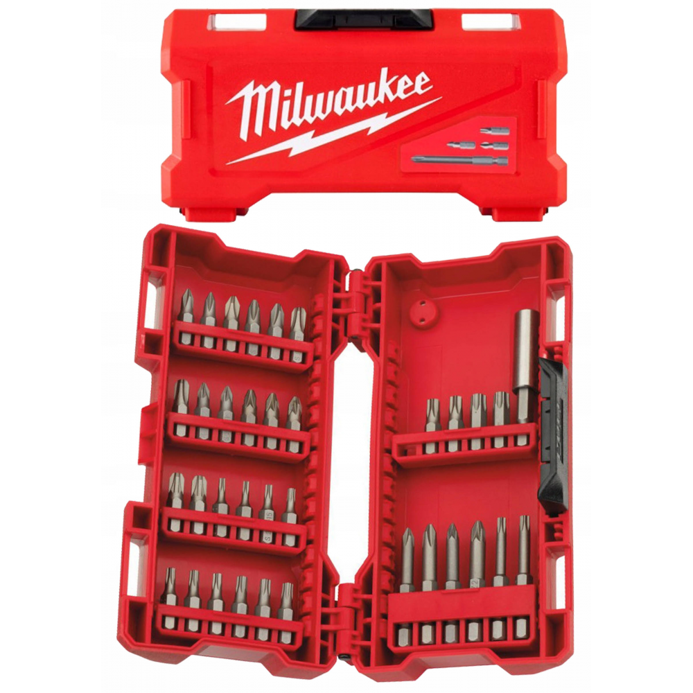 Milwaukee 4932352068 - Bis Set Ph, Pz, Torx, 35 Parça Bits Seti