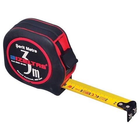 PLASTİK ŞERİT METRE 3 M 