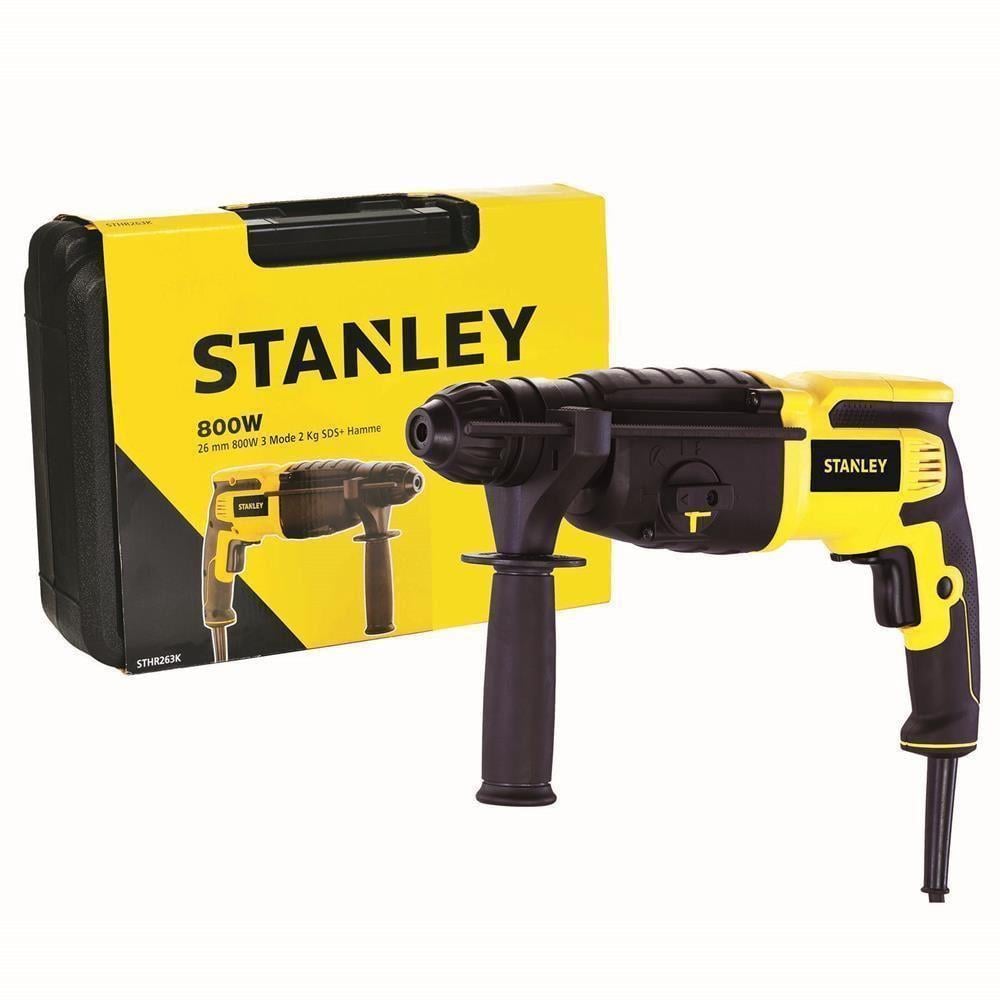 Stanley STHR263K-TR 800W 3,4 J Profesyonel SDS-Plus Kırıcı/Delici