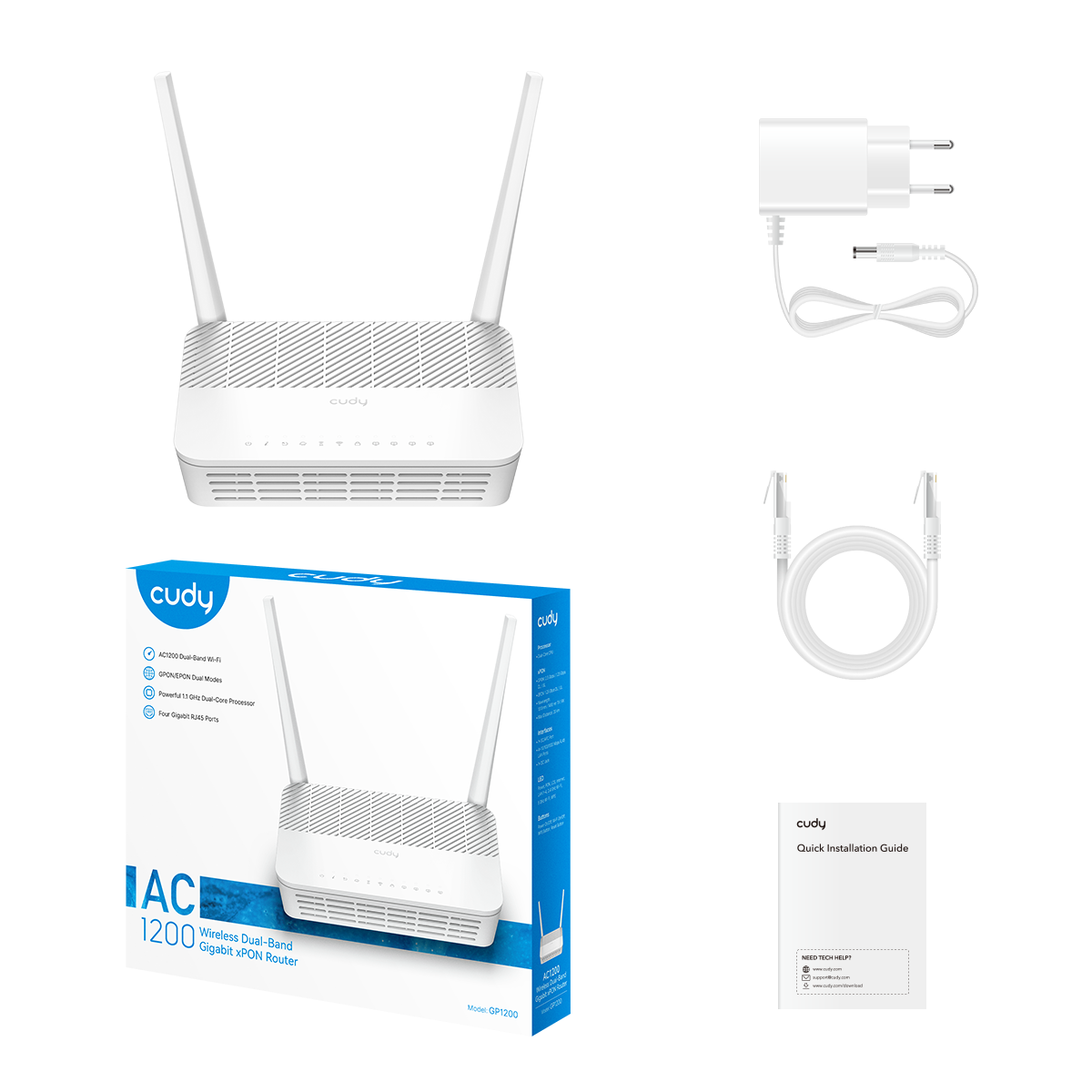 AC1200 Wi-Fi GPON Router