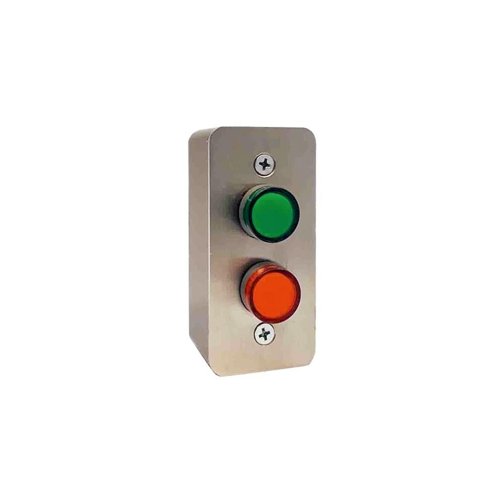 Paslanmaz Çift Işıklı Led Sinyal