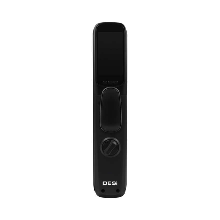 DESi QUiC Q032+ Siyah Akıllı Kilit Yüz Tanıma - Parmak İzi - Tuş Takımı - Kart Okuyucu - Canlı Görüşme