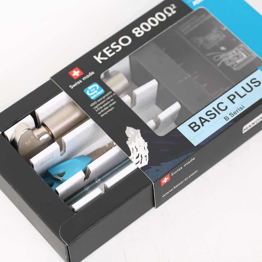 Keso 8000 Basic Plus Çelik Takviyeli Mandallı Kapı Bareli 70 mm