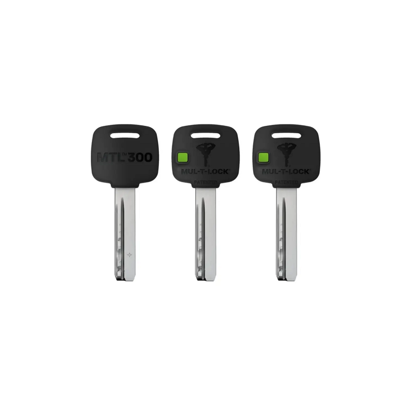 Multlock MTL300 Derin Tuzaklı 7 şifreli Barel 4 LÜ SET 69 mm (Dubleks Daireler İçin) 