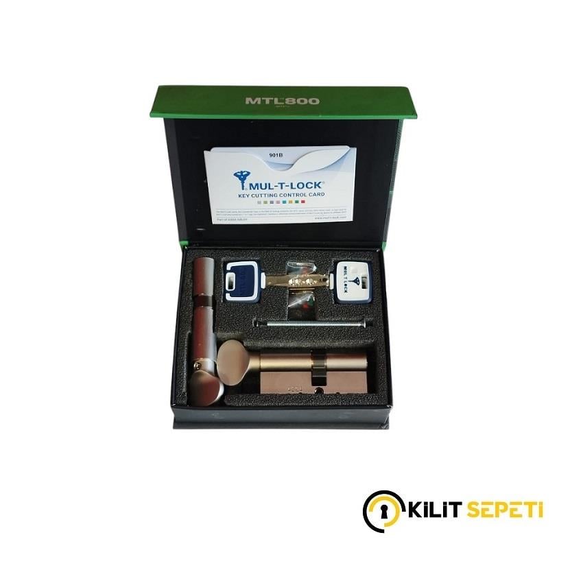 Multlock MTL800 Çelik Takviyeli Barel Mandallı 2 Lİ SET 26+10+33=69MM