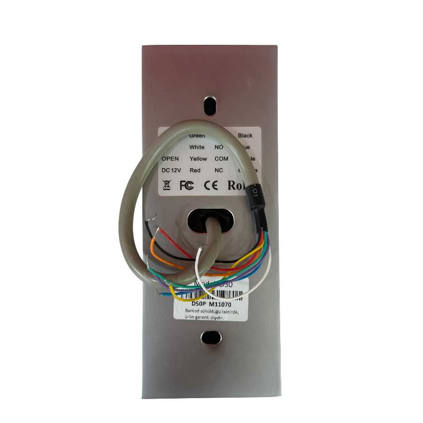 Parmak İzi - Şifre & Kart Okuyucu Proximity - StandAlone & Waterproof (Dış Mekan)