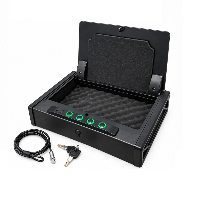 X-BAY XB-1000 Parmak İzli Çelik Tabanca Kasası