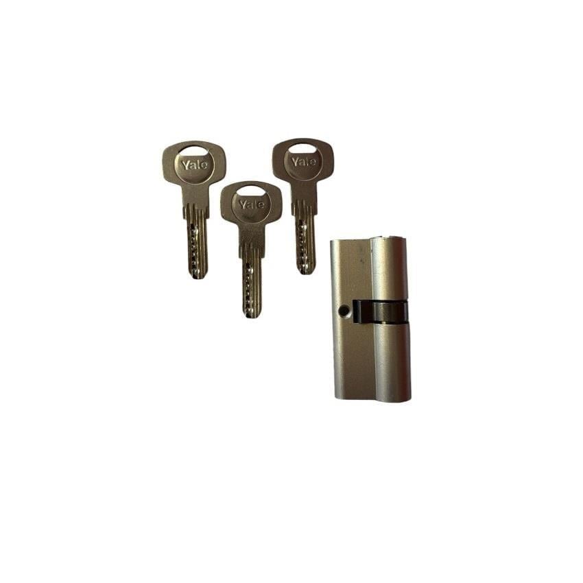Yale Monoblok Çelik Kapı Kilidi (Sistem Silindir 68 mm 3 Anahtar)