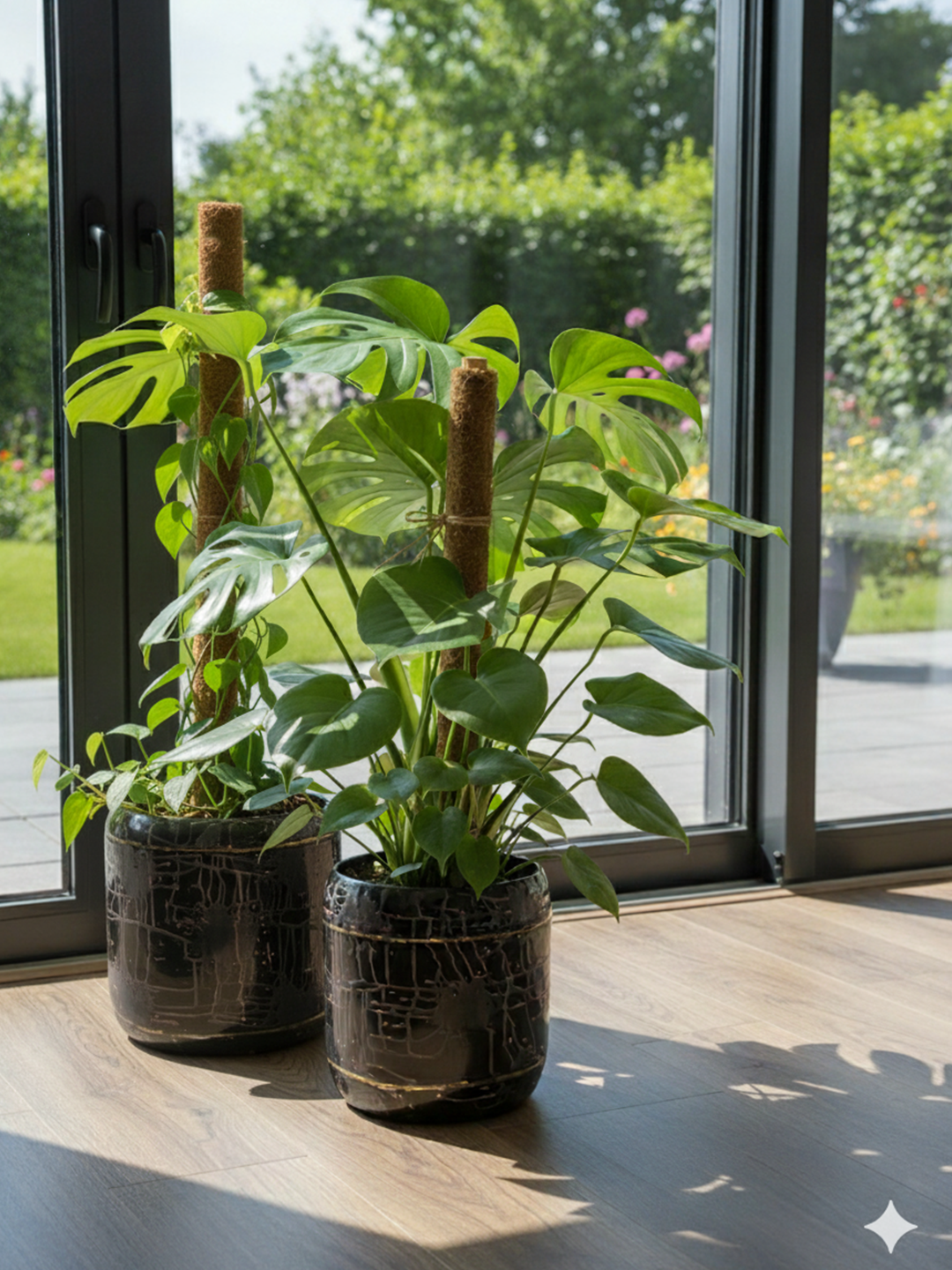 Arwin Metal Saksı Sıyah M