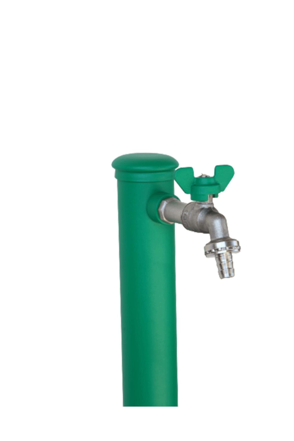 Bahçe Çeşmesi Yuvarlak Açık Yeşil 5*17*86cm