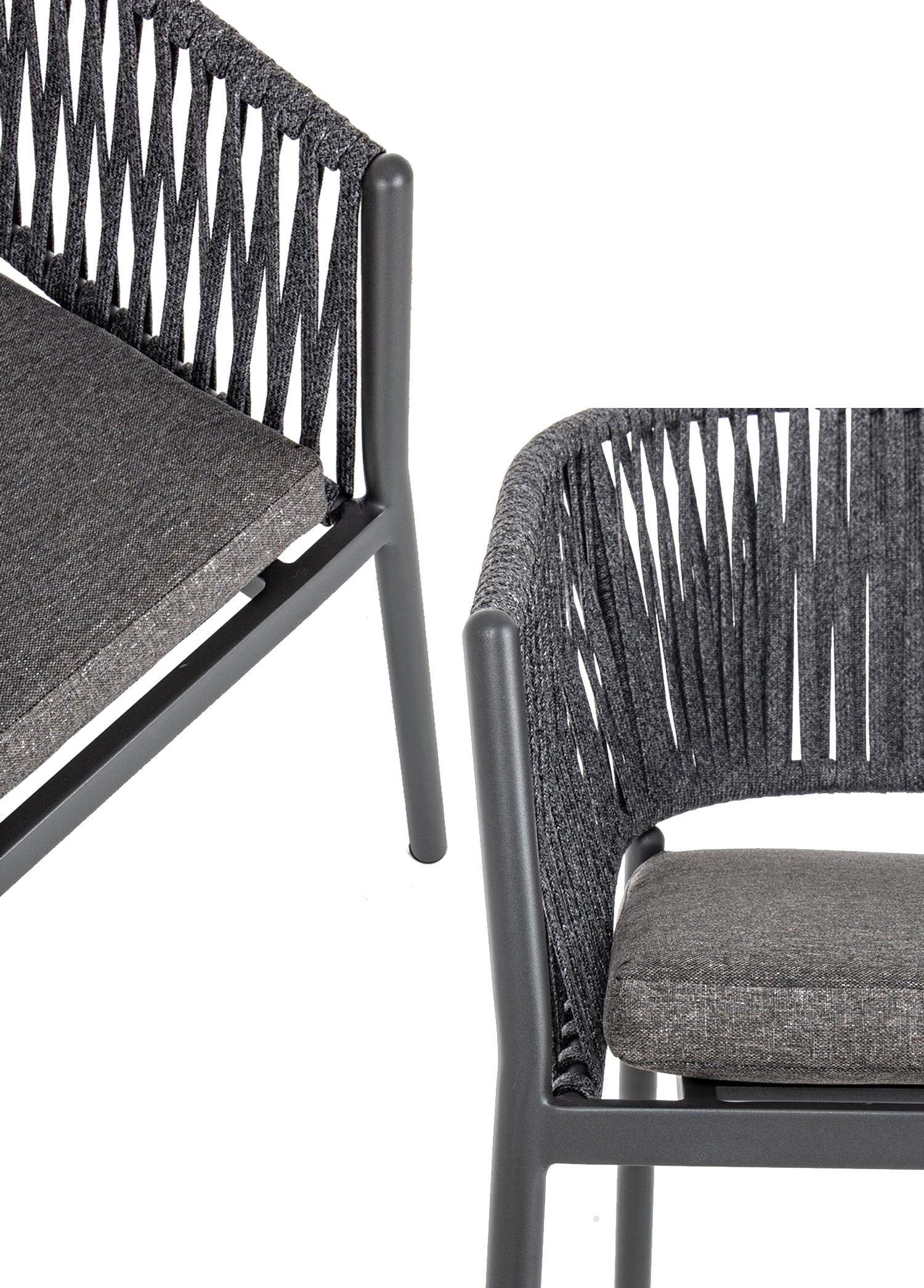 Florancia Antrasit Sandalye