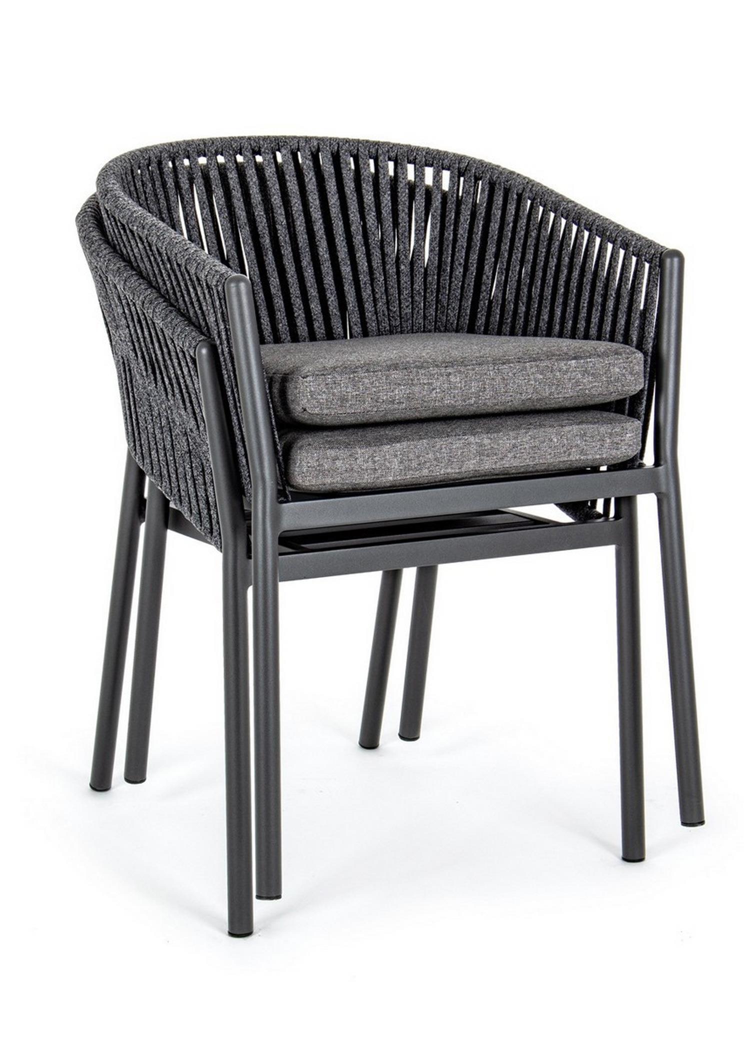 Florancia Antrasit Sandalye