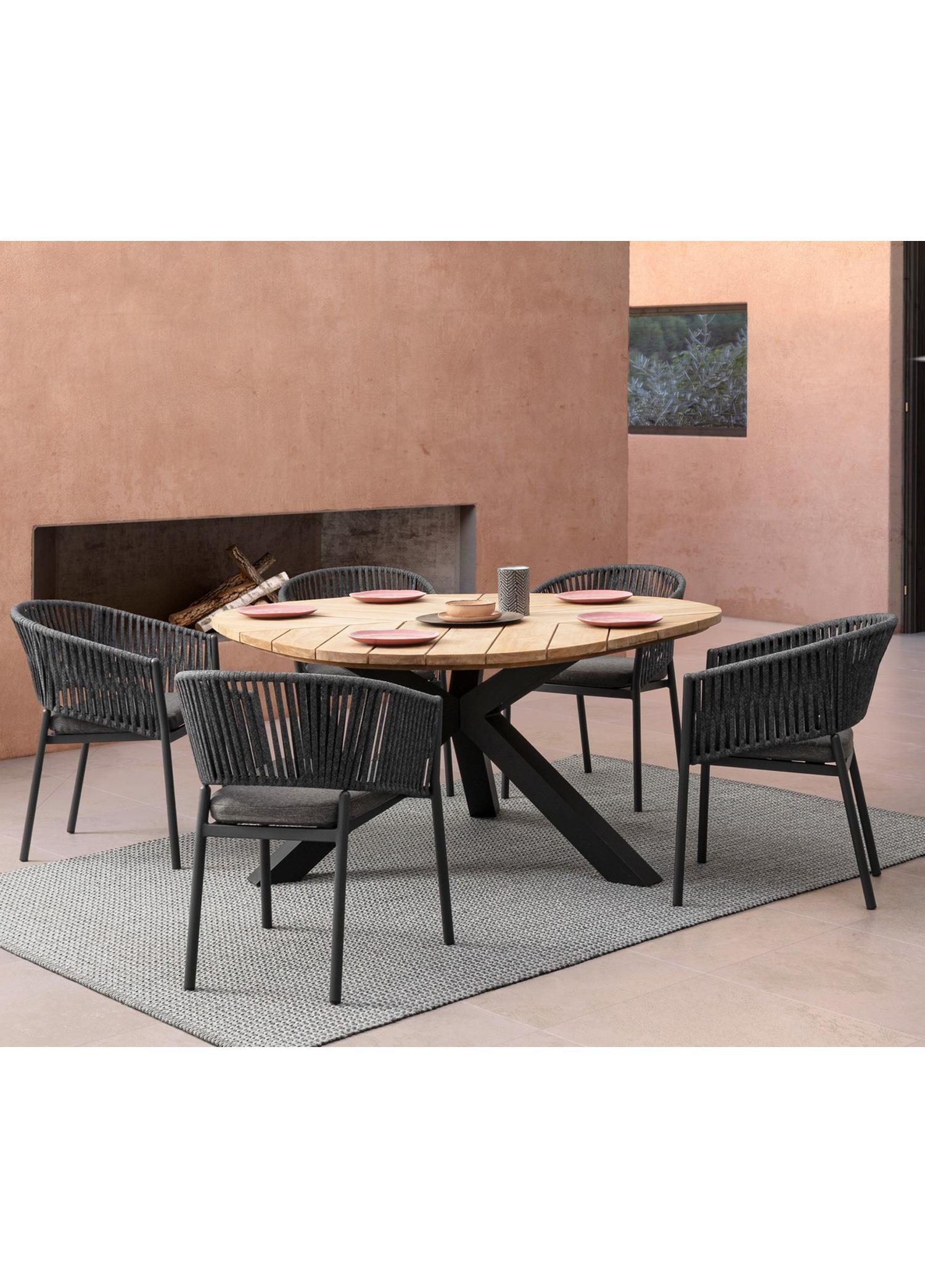 Florancia Antrasit Sandalye